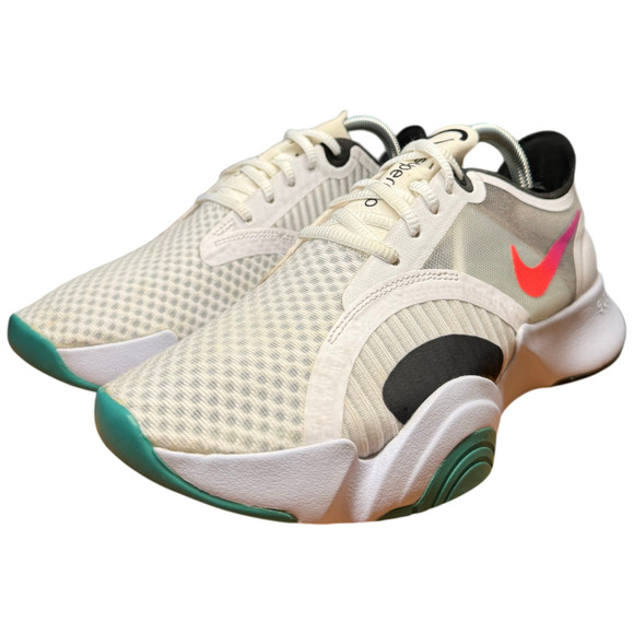 Nike Shoes - NIKE SuperRep Go Women 7 Training Sneaker Football Grey Crimson cJ0860-120 Shoes